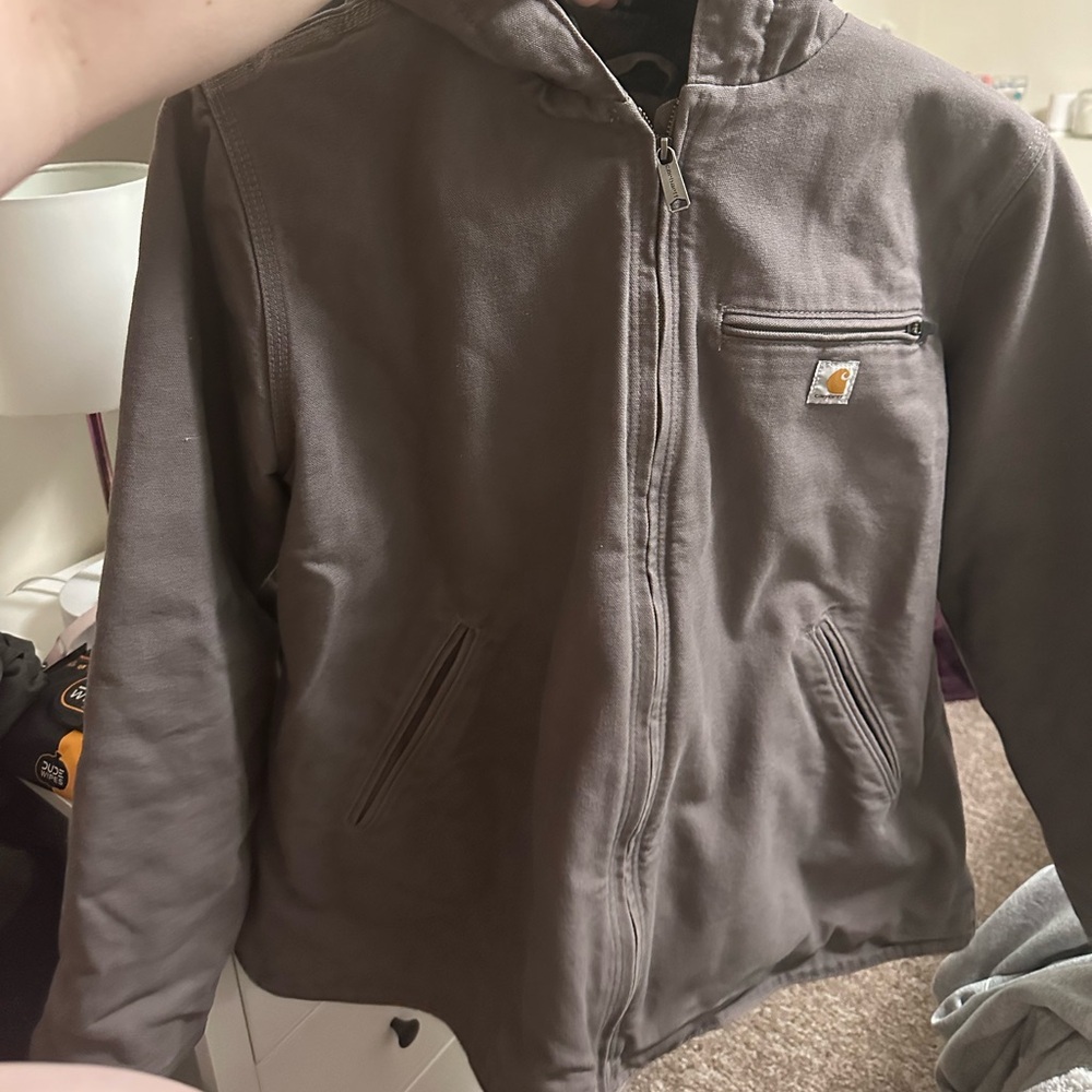 Womens carhartt swing jacket size 1x 16w-18w light purple